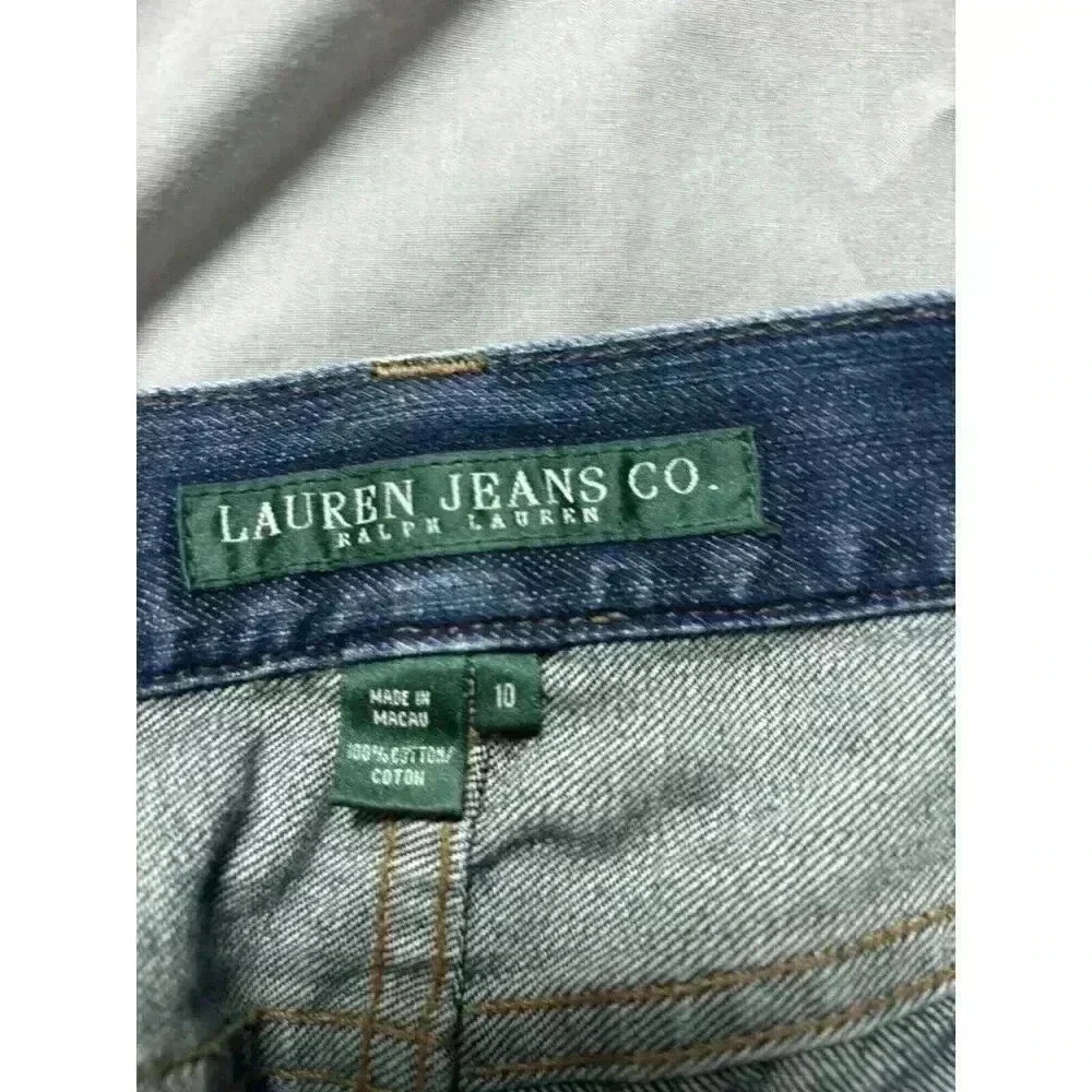 LAUREN JEANS CO. Ralph Lauren Jeans Women's Size 10 Blue Classic Bootcut Jean - Picture 6 of 8